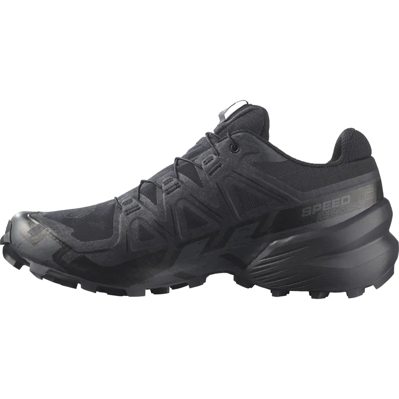 Salomon Speedcross 6 GTX Men's Trail Running Shoe in Black/Black/Phantom-3